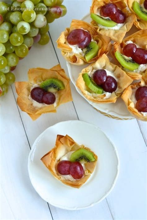 All you need is flour, water, and salt—and patience. Fresh Fruits and Ricotta Phyllo Cups | Recipe (With images ...