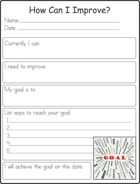 A collection of english esl adults worksheets for home learning, online practice, distance learning and english classes to teach about for adults. Self Improvement Worksheet - Your Therapy Source