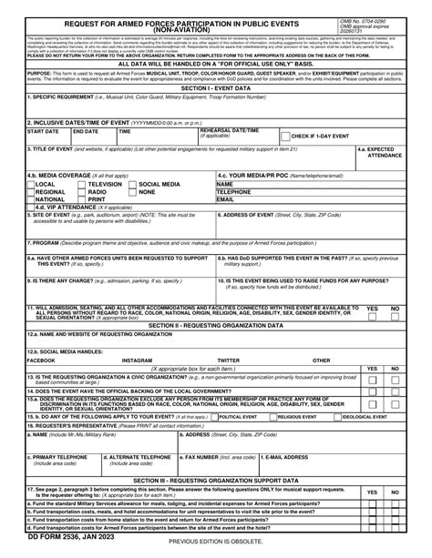 Dd Form 2536 Fill Out Sign Online And Download Fillable Pdf