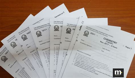 KNEC KCSE past Papers 2017 with Answers (Download pdf Exam Revision