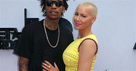 wiz khalifa and amber rose are married cbs news