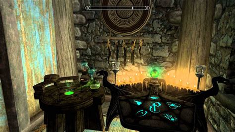 Breezehome Enchanting Table Skyrim Mod Preview Youtube