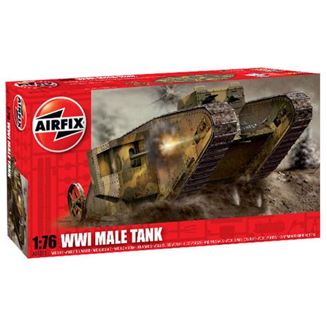 Wwi Male Tank From Airfix Wwsm
