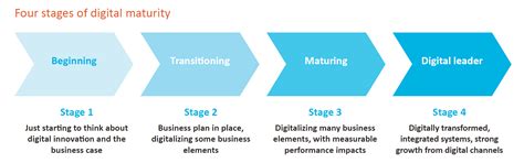Four Stages Of Digital Maturity The Protiviti View