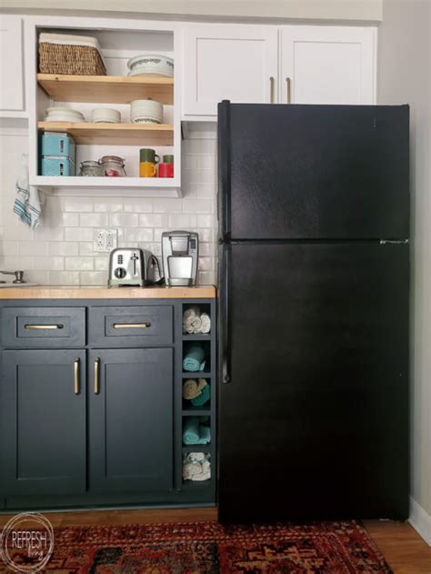 How To Paint A Refrigerator Refresh Living