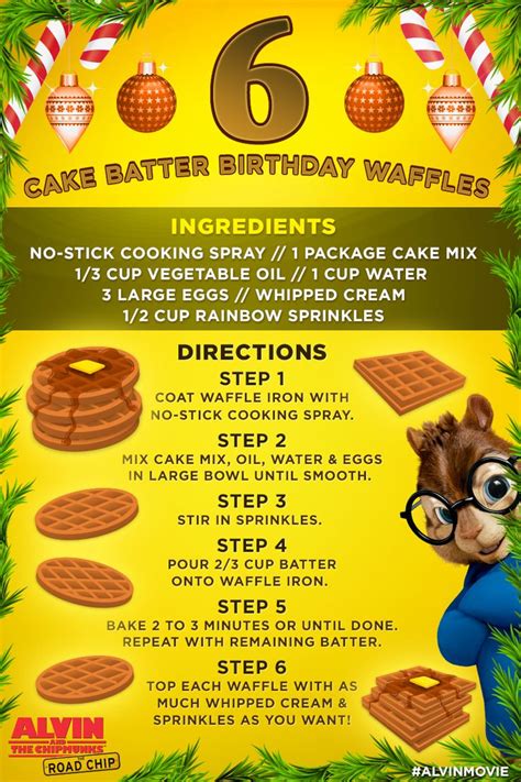 Good for you, these are versatile appliances and waffles are not the only meals you can prepare with. 222 best images about Alvin and the Chipmunks on Pinterest ...