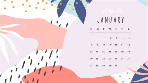 Our January Wallpaper is Here! | January wallpaper, Wallpaper, January