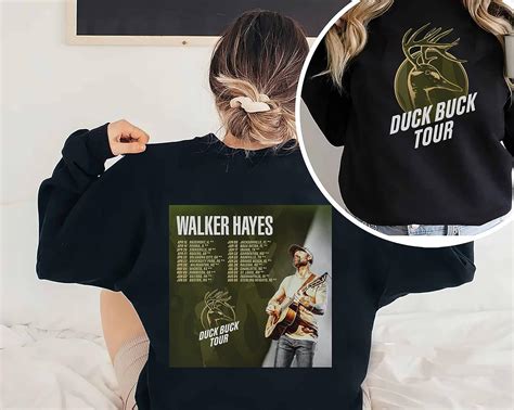 Walker Hayes 2023 Duck Buck Tour Shirt Country Music
