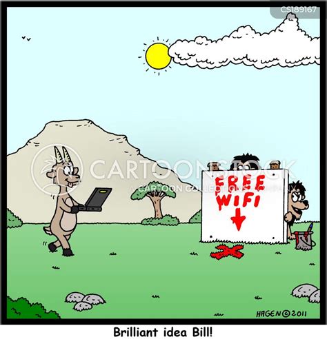 Wifi Connections Cartoons And Comics Funny Pictures From Cartoonstock