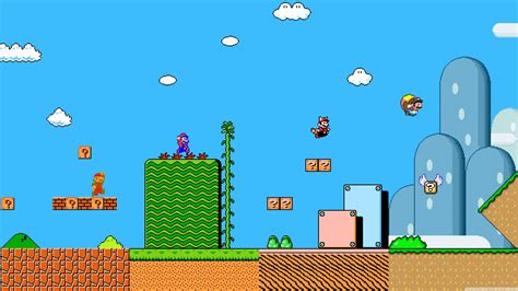 Classic Mario Wallpapers Top Free Classic Mario Backgrounds Wallpaperaccess