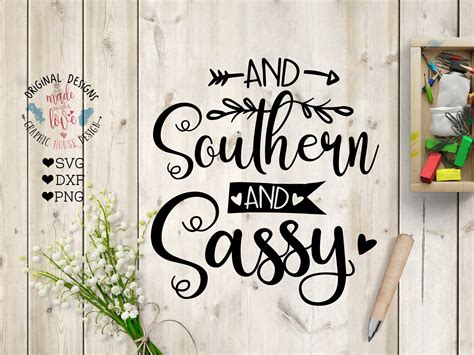 and southern and sassy cut file svg dxf png 69984 svgs design bundles