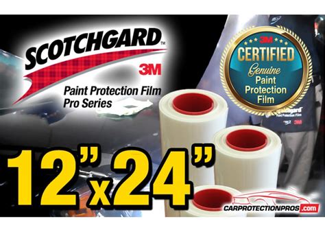 Automotive 3m Scotchgard Pro Car Paint Protection Film Ppf 12 Clear