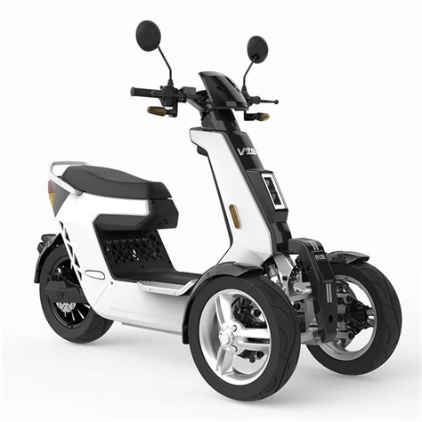 V28 3000w Elektrikli Scooter 3 Wheel Electric Reverse Scooter With Led