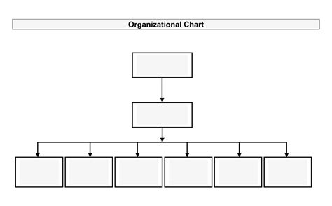 Organizational Structure Chart Template