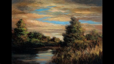 Creek Reflections 5x7 Tonalist Landscape Oil Painting Demonstration