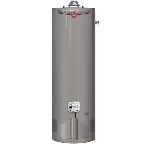Learn how to relight the water heater. Rheem Performance Plus 40 Gal. Tall 9 Year 38,000 BTU ...