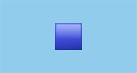🟦 Blue Square Emoji On Whatsapp 22020624