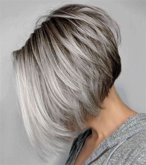 Hairstyles low maintenance hairstyles for black women haircuts black women black women short hair low maintenance hairstyles short hair, black hair care ideas, especially because most of us didn't learn. 60 Best Short Bob Haircuts and Hairstyles for Women in 2020 | Grey bob hairstyles, Gray balayage ...