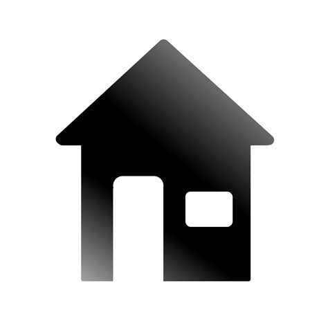 Silhouette House Icon 21053925 Png