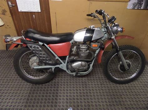 Bsa B25 Victor Trail 1971 Unrestored Runner Restoration