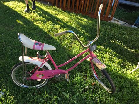 Vintage Banana Seat Girls Bicycle Sears Free Spirit Kids Bike Etsy