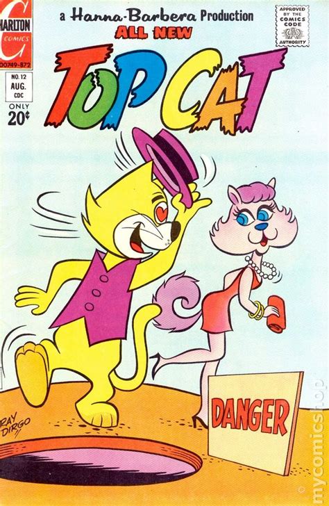 Top Cat 1970 Charlton Comic Books
