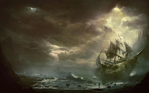 Ghost Ship Wallpapers Wallpaper Cave