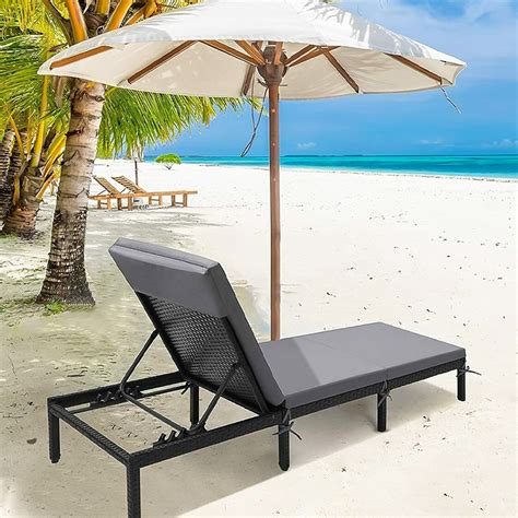 Strandstoel Ligstoel Zonnebed Opvouwbare Stoel Ligbedden Campingstoelen Bol Com