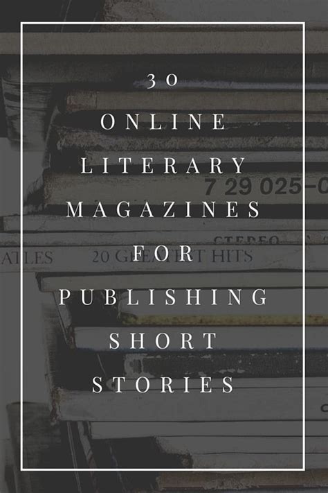 30 Small But Awesome Online Literary Magazines Bookfox