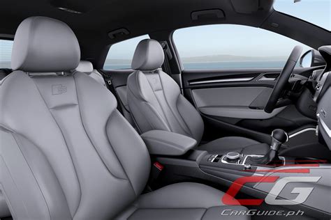 You Want The Best Seats Try The Audi A3 Carguideph Philippine Car