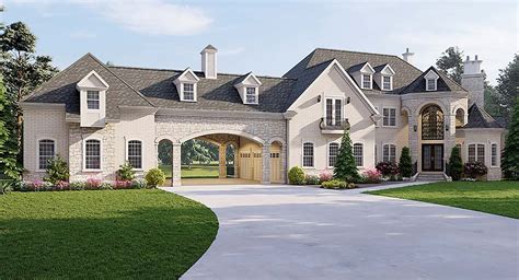 House Plan 72226 French Country Style With 3302 Sq Ft 5 Bed 5 Bath