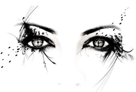 Exotic Womans Eyes Abstract Graphic Welovesolo