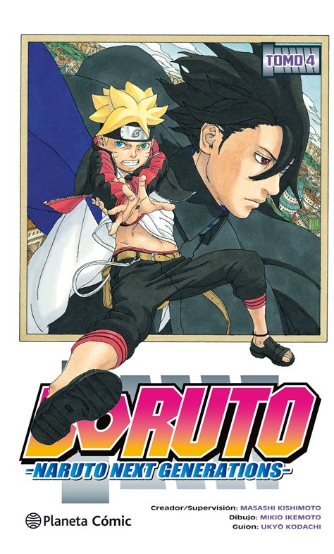 Boruto Naruto Next Generations 04 Tomo 4 Cómic Manga Shonen — El