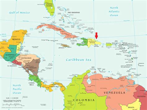 Mapa Mundi Republica Dominicana
