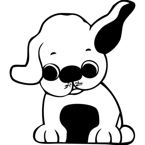 Cute Puppy Clip Art