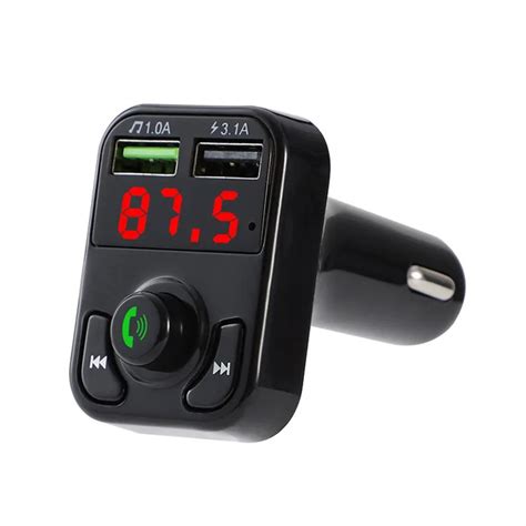 X8 FM Transmitter Aux Modulator Hands Bluetooth Car Kit Car Audio MP3