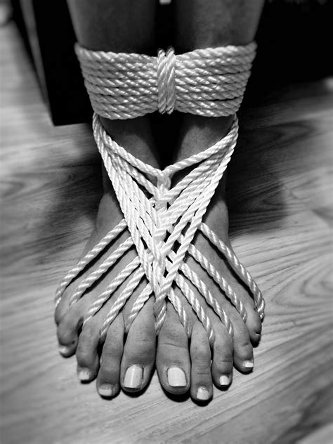 some foot bondage i played with r bdsm