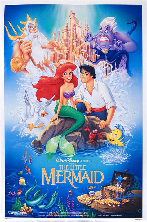 The Little Mermaid Original 1989 Us Movie Poster Posteritati Movie
