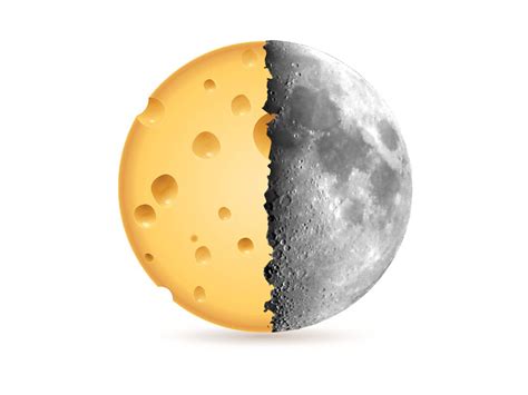 Q Is The Moon Made Of Cheese A Sort Of Astronotes
