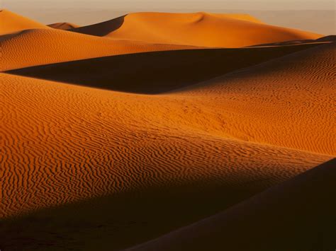 Desktop Wallpaper Dunes Sand Landscape Nature Desert Hd Image