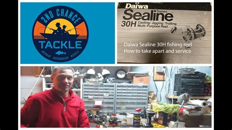 Daiwa Sealine H Saltwater Fishing Reel How To Take Apart And Service