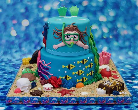Snorkeling Cake CakeCentral Com