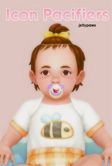 Icon Pacifiers Jellypaws Sims 4 Challenges Sims 4 Expansions Sims