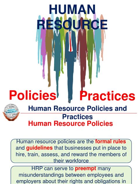 Human Resource Policies And Practices Own Version