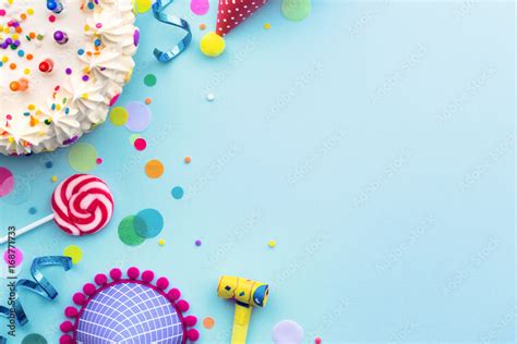 Birthday Party Background Stock Photo Adobe Stock