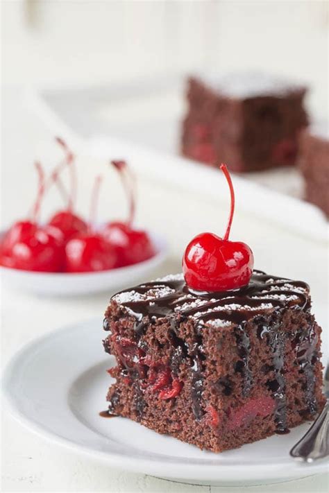 3 Ingredient Chocolate Cherry Cake Sweet And Savory