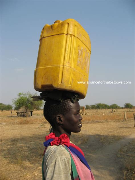 A long walk to water : Water Well Program in South Sudan - Alliance for the Lost ...