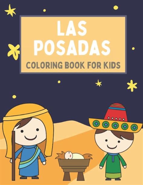 Buy Las Posadas Coloring Book For Kids Las Posadas Childrens Book
