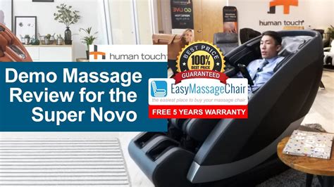 Human Touch Super Novo Demo Massage Review Youtube