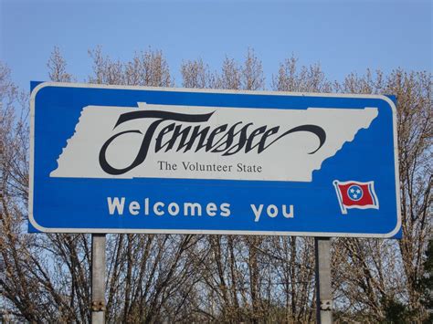 Tennessee Sign Tennessee Vacation State Of Tennessee State Signs